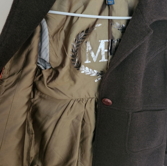 Millard fillmore wool cashmere coat - Picture 3 of 5